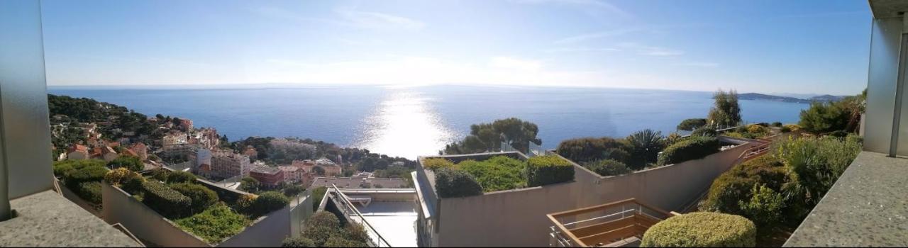 Appartement Loggia Vue Mer Panoramique, Piscine, Parking Cap-d'Ail Esterno foto